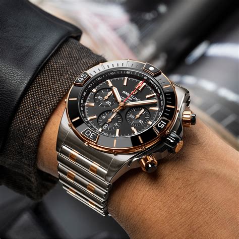 breitling chronomat red